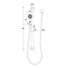 Linkcare 900mm Accessible Rail Shower